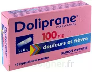 Doliprane 100 Mg Suppositoires Sécables 2plq/5 (10) à Saint -Vit