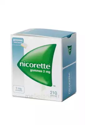 Nicorette 2 Mg Gom à Mâcher Médic Sans Sucre Plq/210gom à Saint -Vit