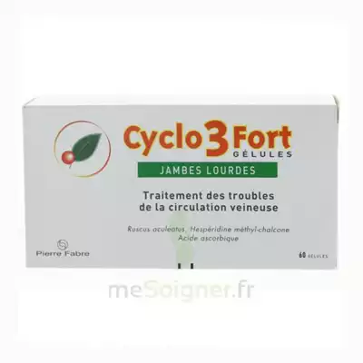 Cyclo 3 Fort, Gélule Plq/60 à Saint -Vit