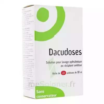 Dacudoses Solution Pour Lavement Ophtalmologique 24unid/10ml à Saint -Vit