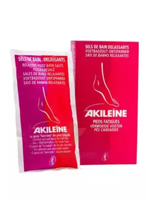 Akileine Soins Rouges Sels De Bain DÉlassant 2sach/150g à Saint -Vit