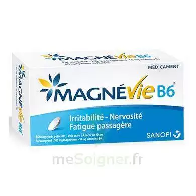 Magnevie B6 100 Mg/10 Mg Comprimés Pelliculés Plaq/60 à Saint -Vit